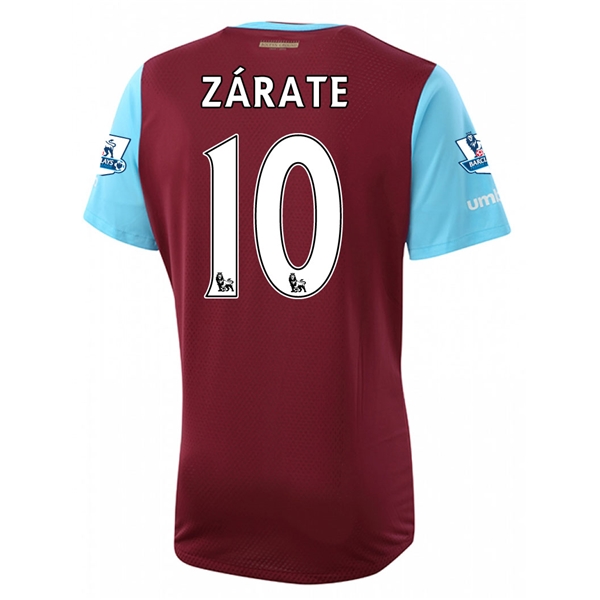 West Ham 2015-16 ZARATE #10 Home Soccer Jersey